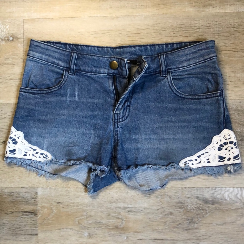Tezenis Low Rise Denim Shorts